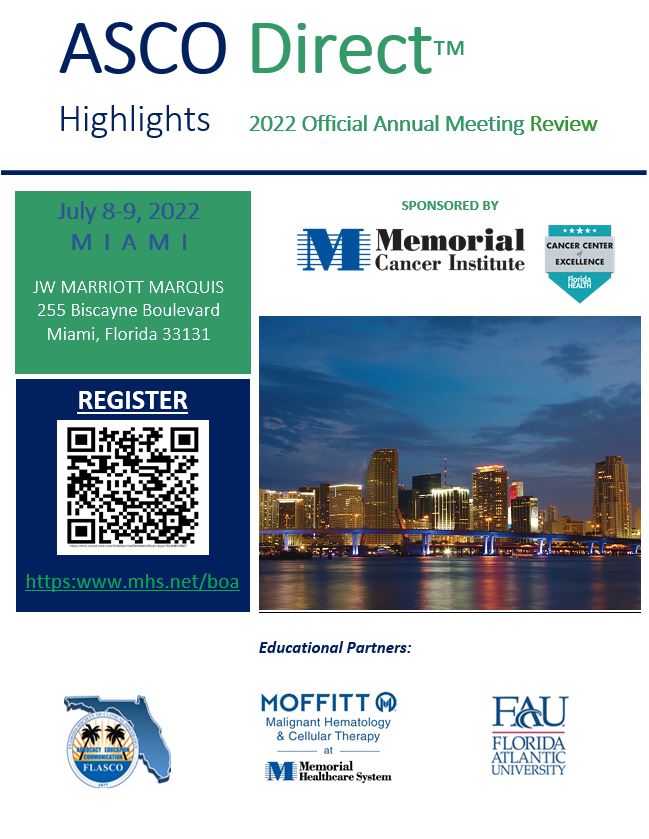 ASCO Direct Highlights™ 2022 Miami Symposium Banner